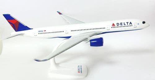 Airbus A350-900 Delta Airlines Snap Fit Collectors Aircraft Model Scale 1:200