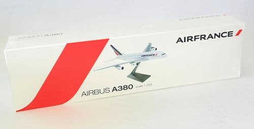Airbus A380 Air France Socatec Snap Fit Collectable Airliner Model Scale 1:250