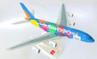 Airbus A380 Emirates Airline EXPO Dubai Snap Fit Collectors Model Scale 1:250
