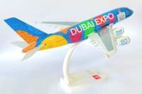Airbus A380 Emirates Airline EXPO Dubai Snap Fit Collectors Model Scale 1:250
