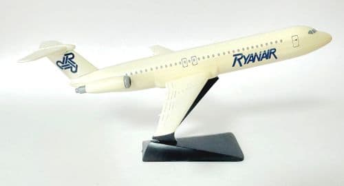BAc 1-11-500 Ryanair 1980's Vintage Wooster Collectors Model Scale 1:200