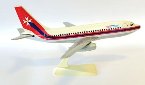 Boeing 737-200 Air Malta 1980's Vintage Wooster Collectors Model Scale 1:180