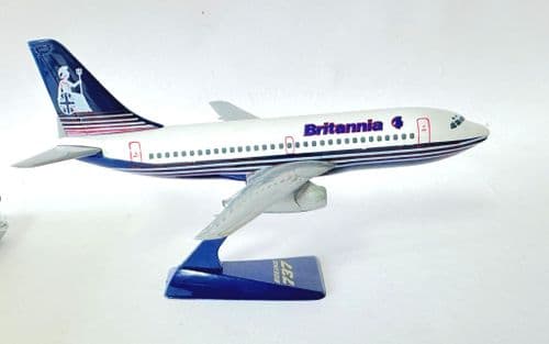 Boeing 737-200 Britannia Airways 1980's Wooster Collectors Model Scale 1:180