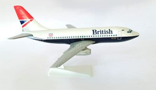 Boeing 737-200 British Airways 1980's Wooster Collectors Model Scale 1:180 -