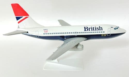 Boeing 737-200 British Airways 1980's Wooster Collectors Model Scale 1:180