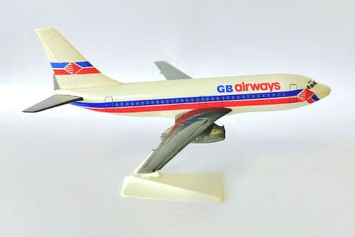 Boeing 737-200 GB Airways Vintage 1980's Wooster Collectors Model Scale 1:180