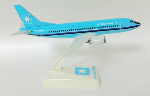 Boeing 737-300 Maersk Air Denmark 1990's Wooster Collectors Model Scale 1:180