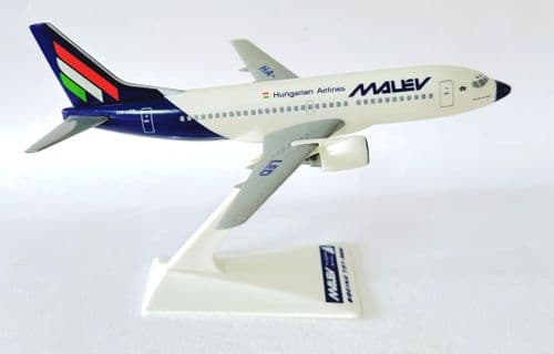Boeing 737-300 Malev Hungarian Airlines Snap Fit Collectors Model Scale 1:180