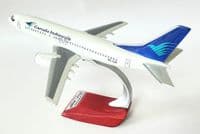 Boeing 737-400 Garuda Indonesia Snap Fit Collectors Aircraft Model Scale 1:200