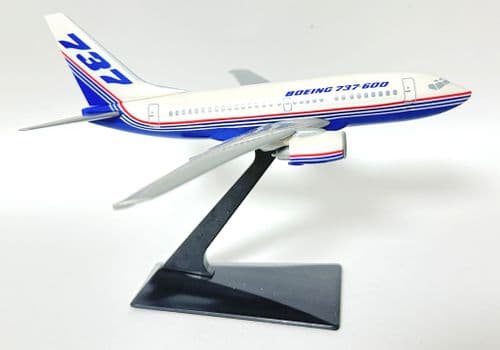 Boeing 737-600 House Demo Livery 1990's Snap Fit Collectors Model Scale 1:200