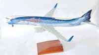 Boeing 737-800 Alaska Airlines Salmon Livery Skymarks Collectors Model 1:100