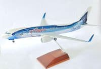 Boeing 737-800 Alaska Airlines Salmon Livery Skymarks Collectors Model 1:100