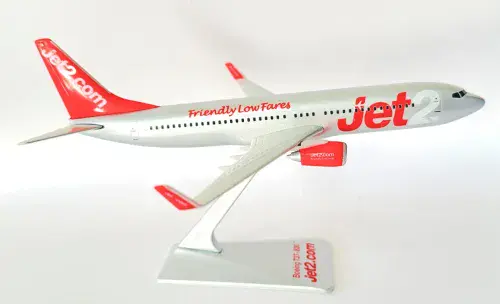 Boeing 737-800 Jet2 Red Silver Premier Models Snap Fit collectors Scale 1:200