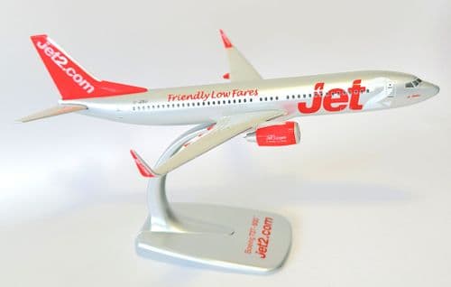 Boeing 737-800 Jet2 Red Silver Snap Fit Collectors Model Scale 1:200 G-JZBU