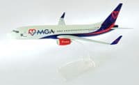 Boeing 737-800 MGA Mavi Gök Airlines Snap Fit Collectors Model Scale 1:200