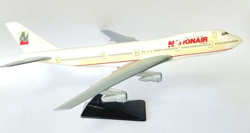 Boeing 747-200 Nationair Canada 1990's IMC / CMD Collectors Model Scale 1:250