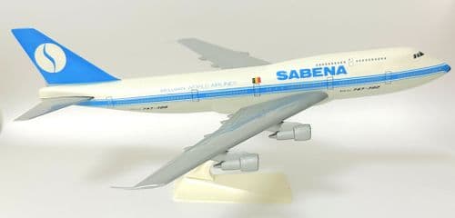 Boeing 747-300 SABENA Belgium Vintage Wooster Collectors Model Scale 1:250