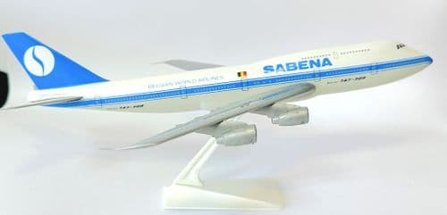 Boeing 747-300 SABENA Belgium Vintage Wooster Collectors Model Scale 1:250 -