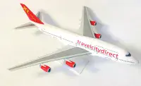 Boeing 747-300 Travel City Direct Air Atlanta Collectors Model Scale 1:250