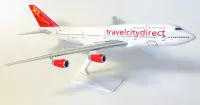 Boeing 747-300 Travel City Direct Air Atlanta Collectors Model Scale 1:250