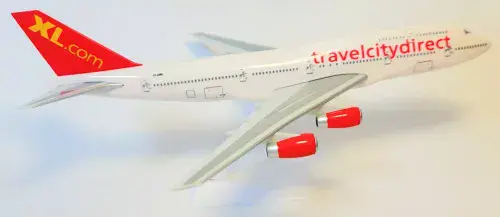 Boeing 747-300 Travel City Direct Air Atlanta Collectors Model Scale 1:250