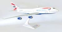 Boeing 747-400 BA British Airways Snap Fit Collectors Model Scale 1:250