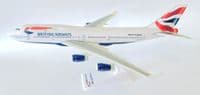 Boeing 747-400 BA British Airways Snap Fit Collectors Model Scale 1:250