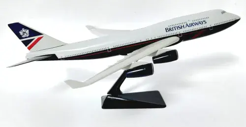 Boeing 747-400 British Airways 1990's Wooster Collectors Model Scale 1:250