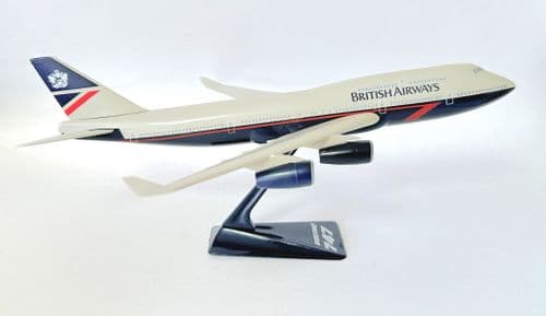 Boeing 747-400 British Airways Landor Wooster Collectors Model Scale 1:250