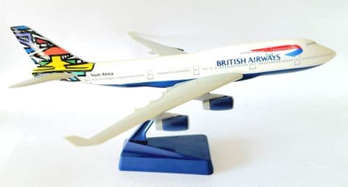 Boeing 747-400 British Airways South Africa Collectors Model Scale 1:250