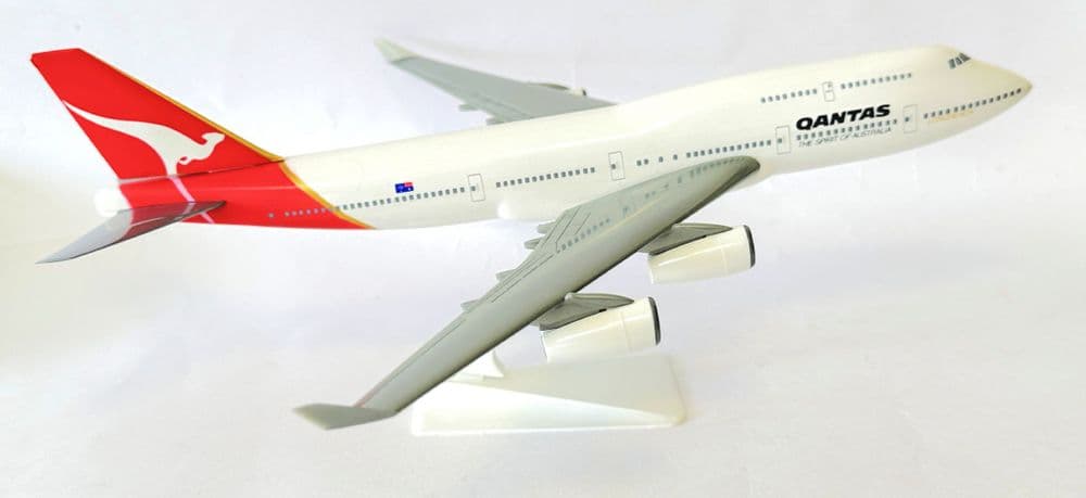 Boeing 747-400 QANTAS Australia 1990 s Wooster Collectors Model Scale 1 250
