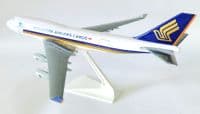 Boeing 747-400 Singapore Airlines Cargo Snap Fit Collectors Model Scale 1:250 -