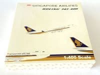 Boeing 747-400 Singapore Airlines Diecast Collectors Model Scale 1:400 9V-SMF