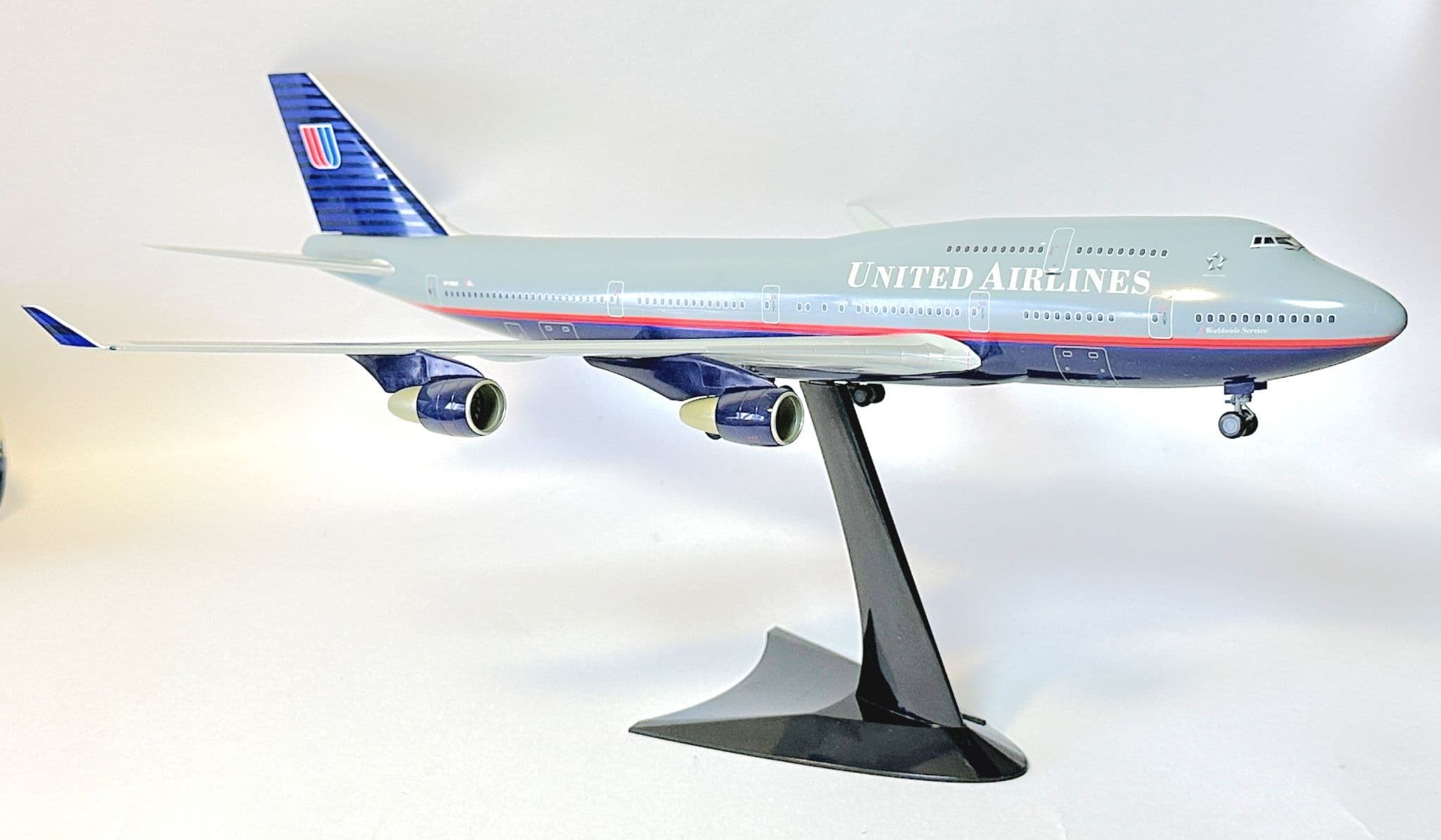 航空機・ヘリコプター Herpa 1/200 United Airlines B747-400 Herpa 1/200 United Airlines B747-400