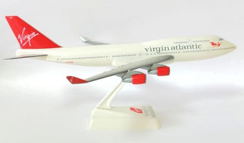 Boeing 747-400 Virgin Atlantic 1990's Wooster Collectors Model Scale 1:250
