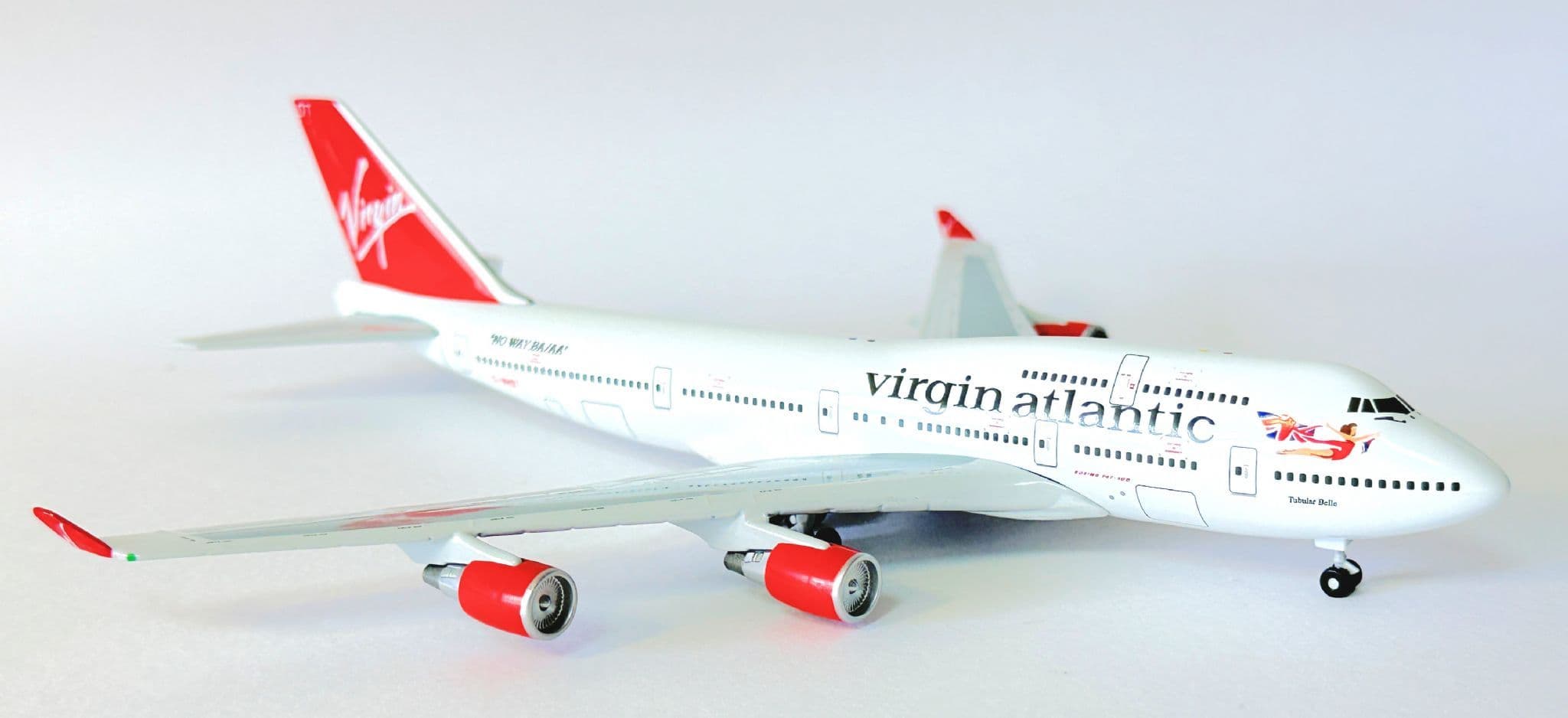 Boeing 747-400 Virgin Atlantic Gemini Jets Model Scale 1 400