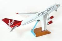 Boeing 747-400 Virgin Atlantic Gemini Jets Rare Diecast Model 1:200 G2VIR608