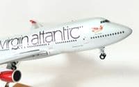Boeing 747-400 Virgin Atlantic Gemini Jets Rare Diecast Model 1:200 G2VIR608