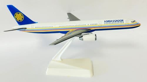 Boeing 757-200 Ambassador Airways 1990's Wooster Collectors Model Scale 1:200