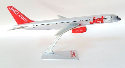 Boeing 757-200 Jet2 Red - Silver Premier Models Collectors Model Scale 1:200