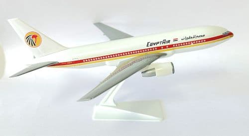Boeing 767-200 Egyptair 1990's Wooster Snap Fit Collectors Model Scale 1:200