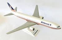 Boeing 767-300 Britannia Airways 1990's Snap Fit Collectors Model Scale 1:200