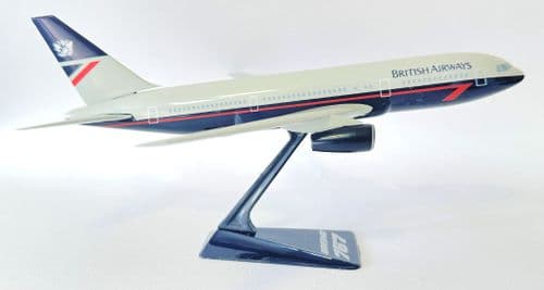 Boeing 767 British Airways 1990s Wooster Snap Fit Collectors Model Scale 1:200