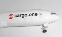 Boeing 777-200 Cargo One Resin Risesoon Skymarks Collectors Model Scale 1:200