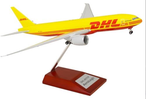 Boeing 777-200 DHL Logistics Aerologic Limox Wings Collectors Model Scale 1:200