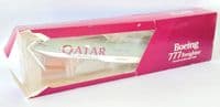 Boeing 777-200 Qatar Airways Cargo Skymarks Snap Fit Collectors Model 1:200