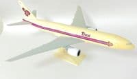 Boeing 777-200 Thai Airways 1990's Snap Fit Airliner Collectors Model 1:200