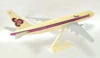 Boeing 777-200 Thai Airways 1990's Snap Fit Airliner Collectors Model 1:200