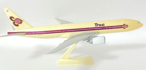 Boeing 777-200 Thai Airways 1990's Snap Fit Airliner Collectors Model 1:200