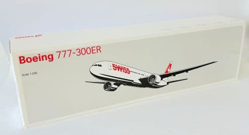 Boeing 777-300 Swiss International Premium Hogan Snap Fit Collectors Model 1:200